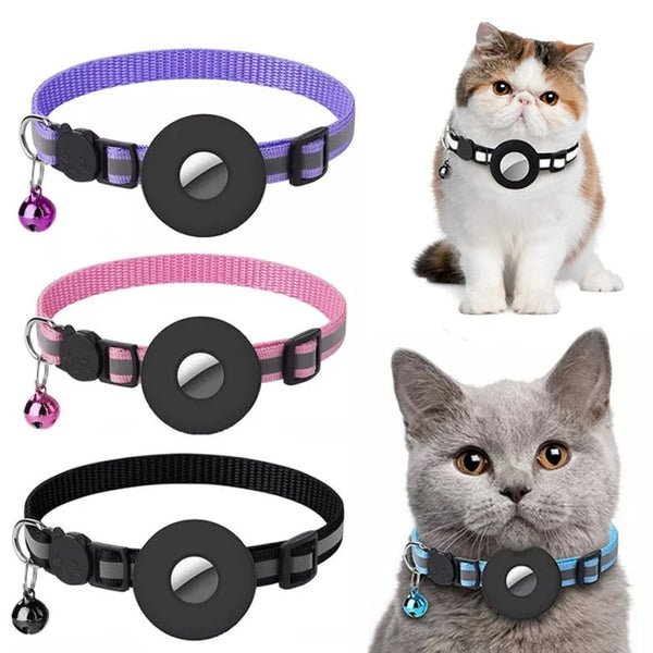 Reflective Collar Waterproof with Airtag Protective Cover